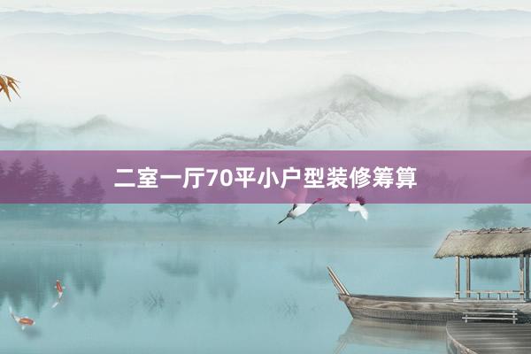 二室一厅70平小户型装修筹算